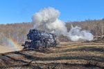 Ex-C&O 1309 on its first full weekend of operations